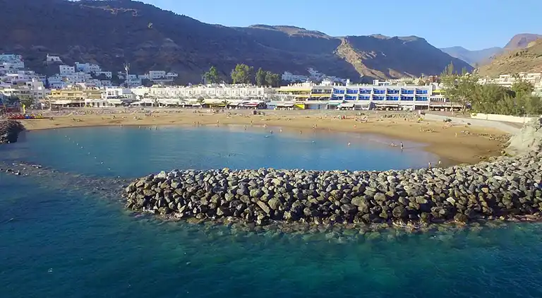 Fördergerüst Puerto Mogan von El Sirocco