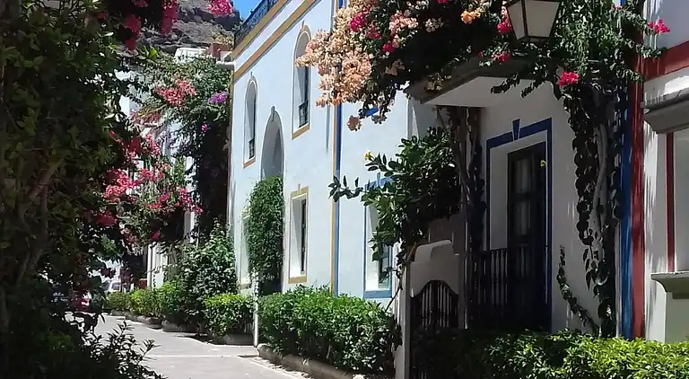 Fördergerüst Puerto Mogan von El Sirocco