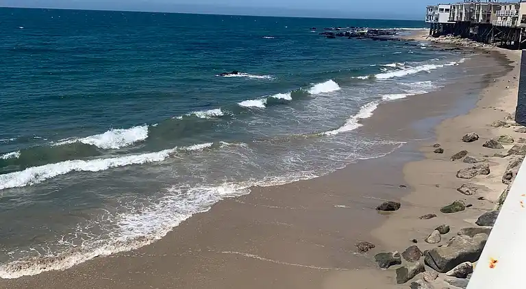 Beachfront Malibu Home With Private Beach Access