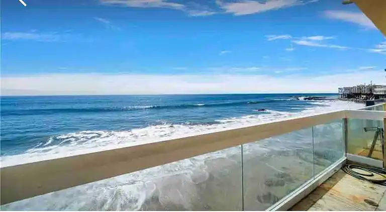 Beachfront Malibu Home With Private Beach Access