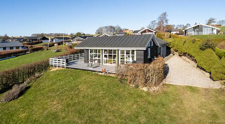 Schönes Ferienhaus mit Meerblick