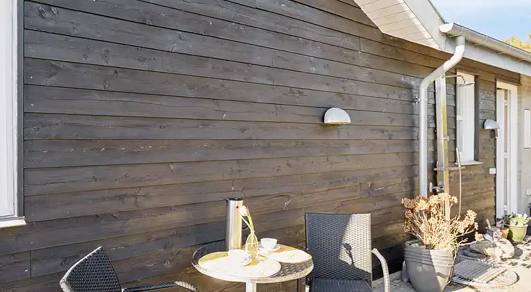 Schönes Ferienhaus mit Meerblick