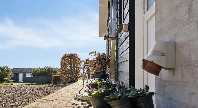Schönes Ferienhaus mit Meerblick