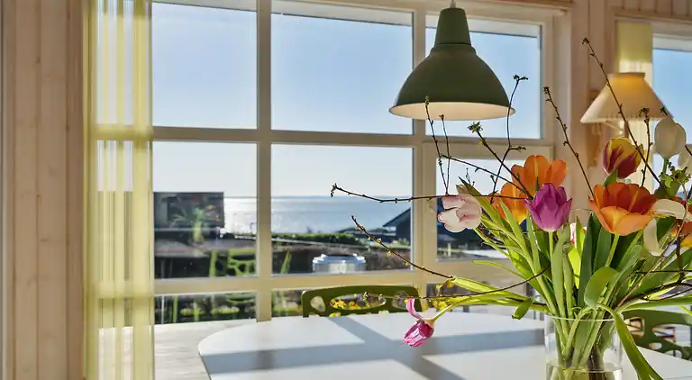 Schönes Ferienhaus mit Meerblick