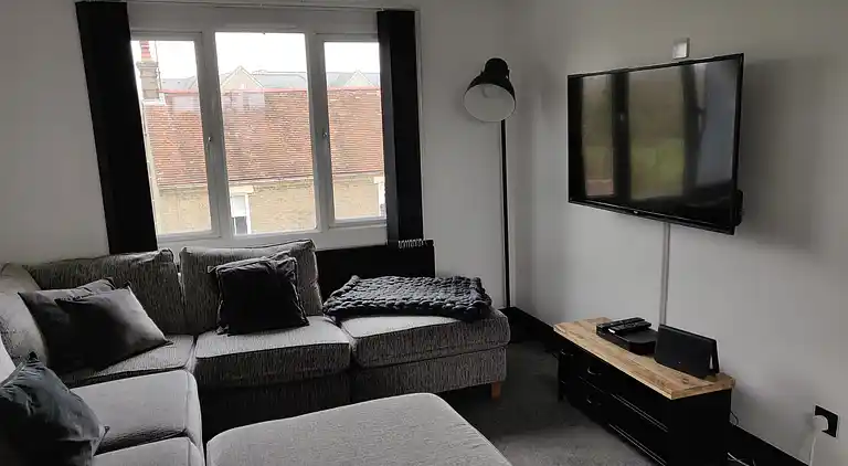 Riverside Park Penthouse Apt 1BR Parkplatz St Neots