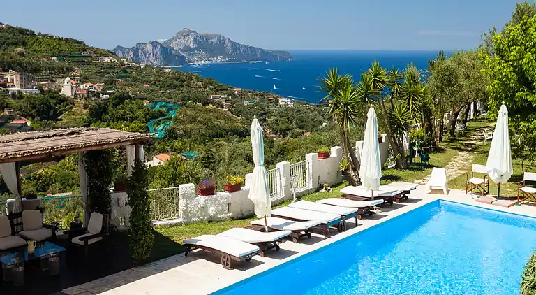Villa Sole Di Capri - Meerblick