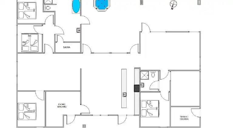 Semesterbostad i Blåvand