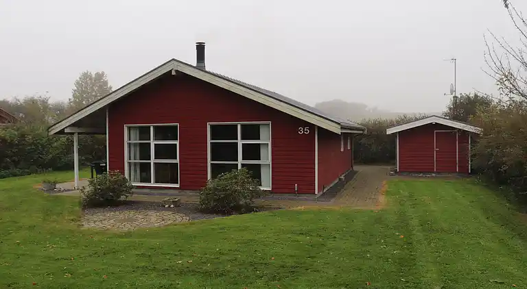 Naturskønt Sommerhus på Østfyn 200m fra Storebælt