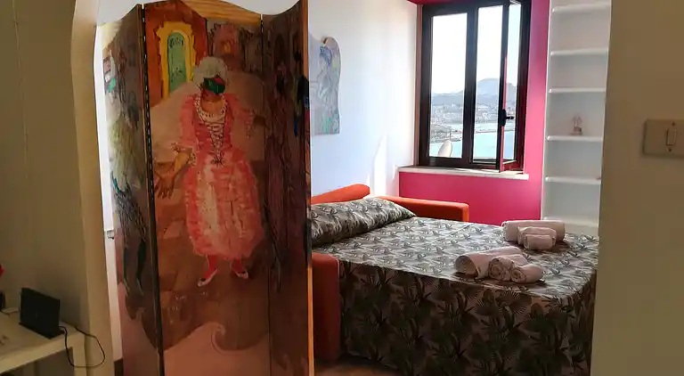 Belvedere-Haus mit Panoramaterrasse am Golf von Gaeta