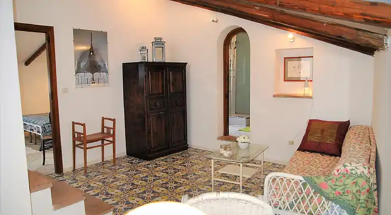 Belvedere-Haus mit Panoramaterrasse am Golf von Gaeta