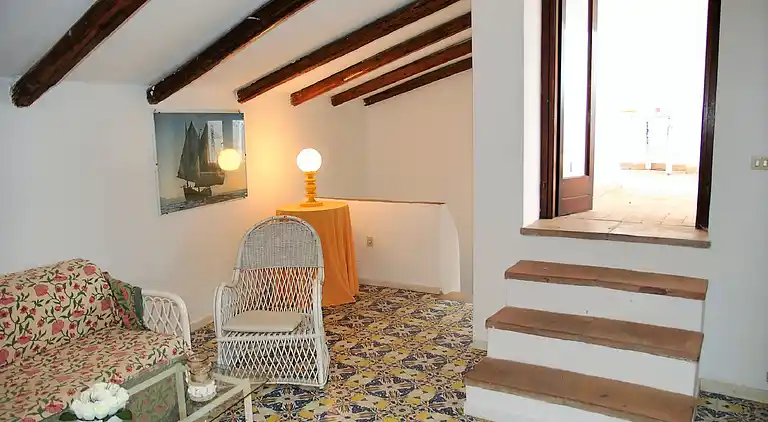 Belvedere-Haus mit Panoramaterrasse am Golf von Gaeta