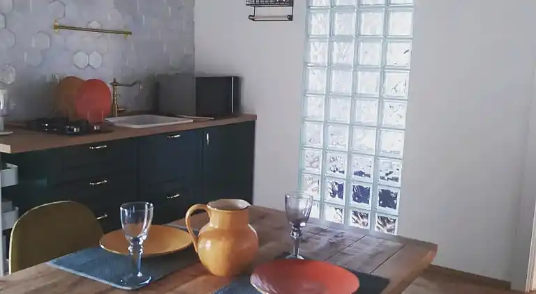 Unterkunft mit Seeblick mit Whirlpool