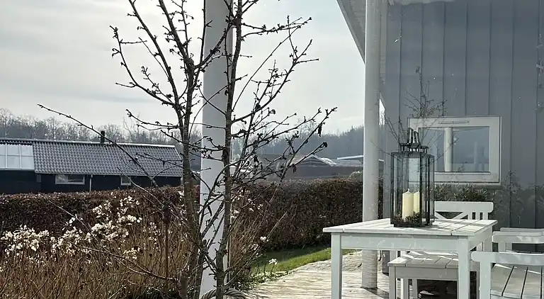 Schönes Ferienhaus mit Meerblick