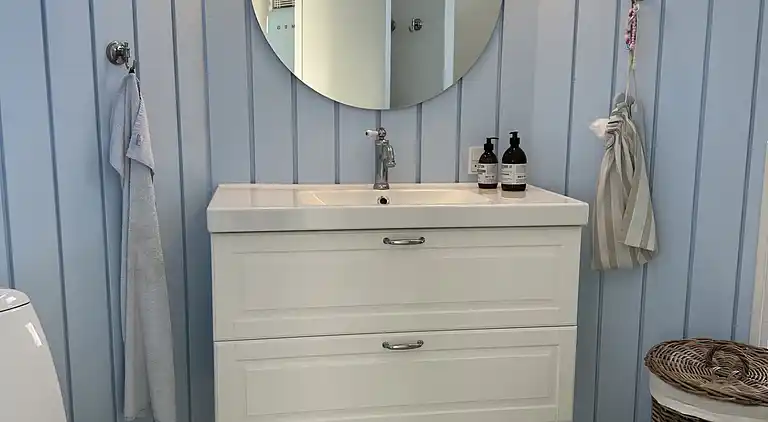 Schönes Ferienhaus mit Meerblick