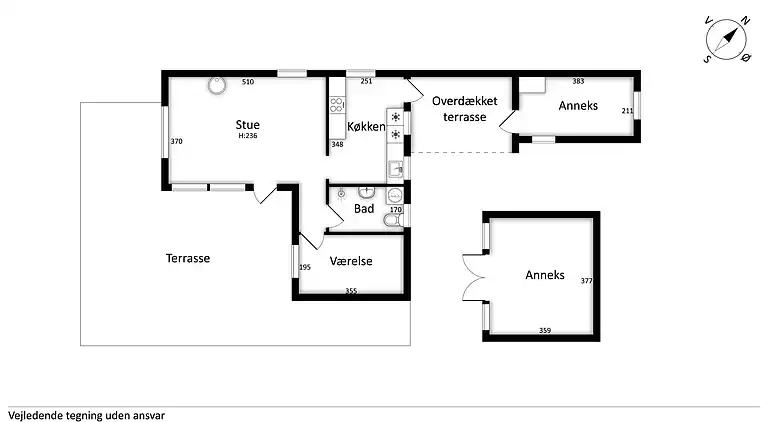 Schönes Rückzugsort in der Plantage