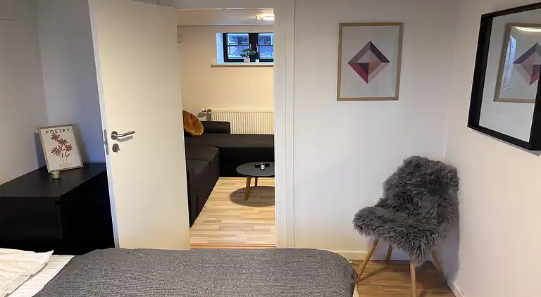 Gemütliche Ferienwohnung am Tejn Hafen