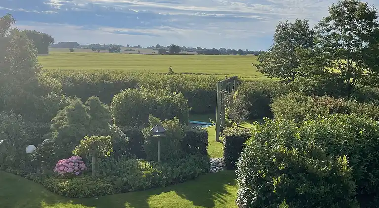 Luksuriøs landejendom midt i natur med welness