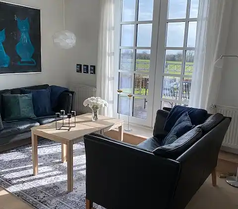 Luksuriøs landejendom midt i natur med welness