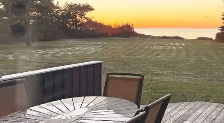 Ferienhaus direkt am Strand mit Meerblick