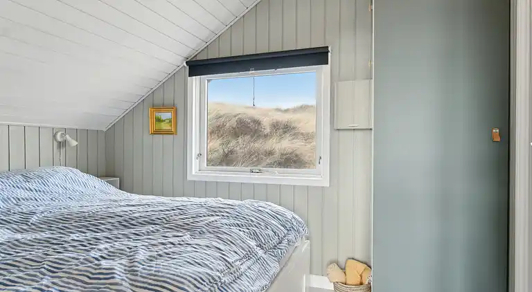 Sommerhausidylle in der ersten Dünenreihe