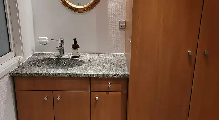 Ferienhaus in strandnähe.