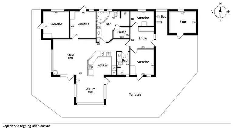 Lækkert sommerhus tæt på fantastisk badestrand