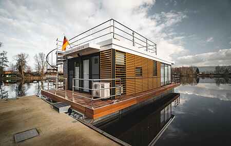 Casa flotante en Höxter