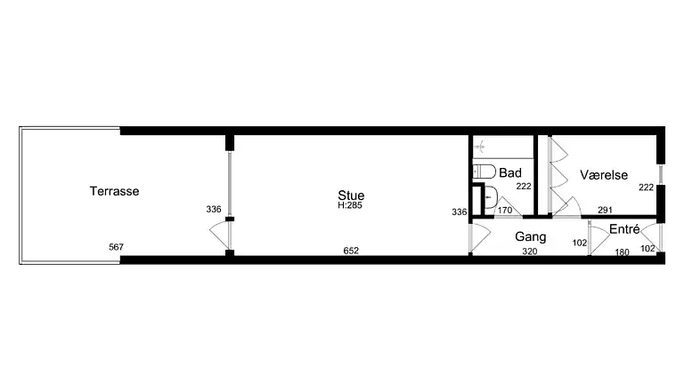 Ferielejlighed ved Bønnerup