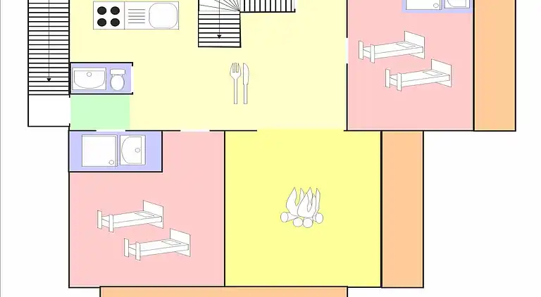 Hytte i Saint-Jean-de-Belleville