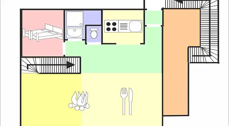 Hytte i Saint-Jean-de-Belleville