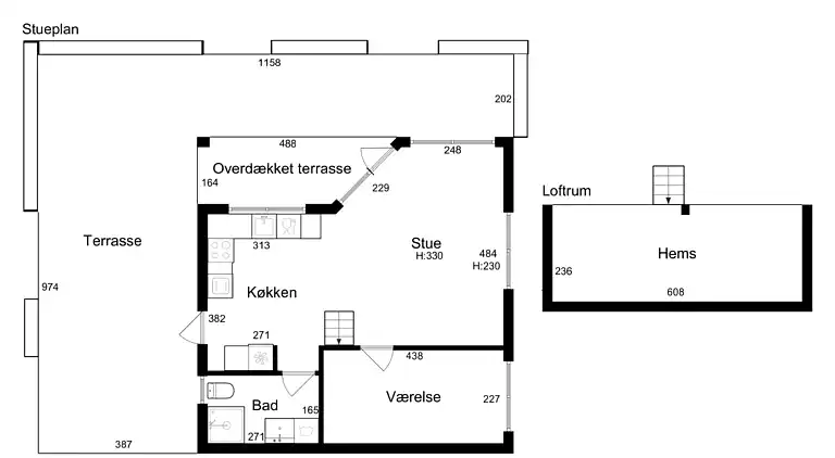 Ruhe und Frieden nahe der Stadt