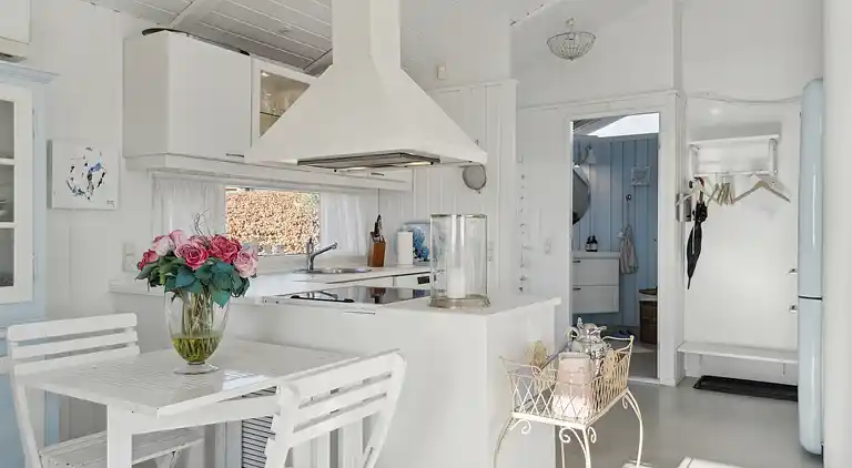 Schönes Ferienhaus mit Meerblick