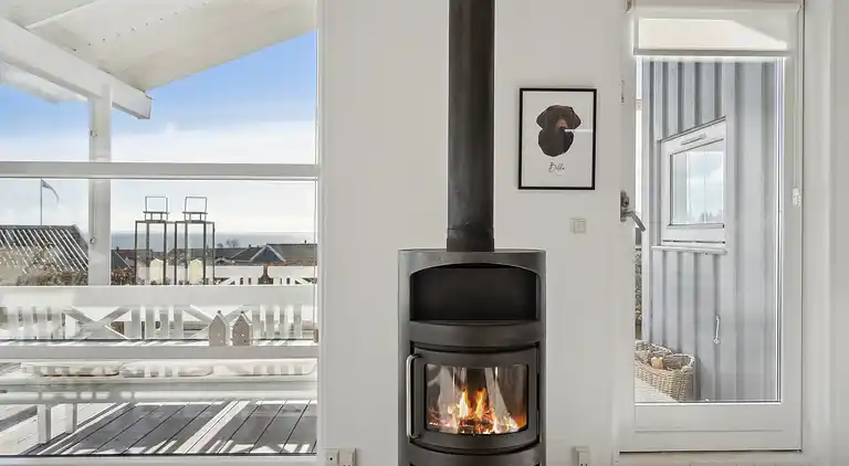 Schönes Ferienhaus mit Meerblick