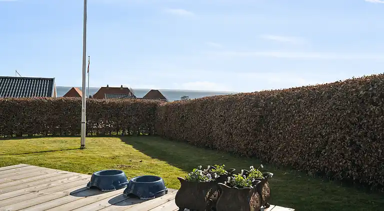Schönes Ferienhaus mit Meerblick