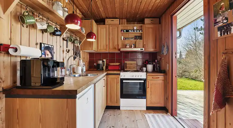 Hyggeligt sommerhus med dejlig udsigt.