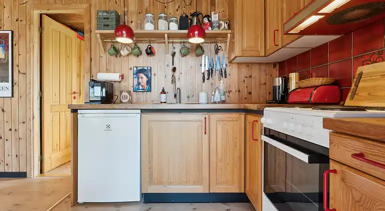 Hyggeligt sommerhus med dejlig udsigt.