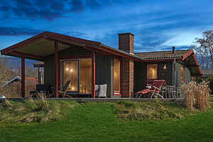 Hyggeligt sommerhus med dejlig udsigt.