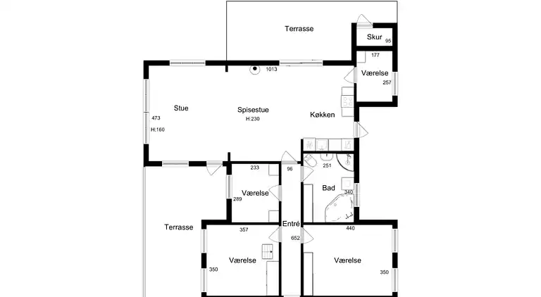 "Siesta" bei Følle Strand, Ruhe und Natur Oase