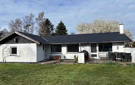 Sommerhus nær vand, skov og Møns Klint