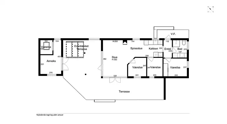 Charmerende sommerhus nær Stenstrup Strand