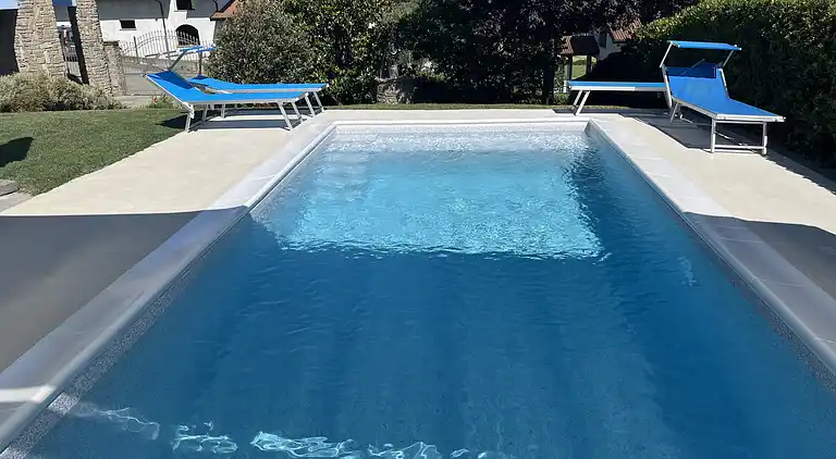 La Casa Blu Wohnung in Villa mit exklusiver Nutzung des