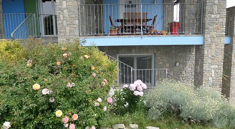 La Casa Blu Wohnung in Villa mit exklusiver Nutzung des