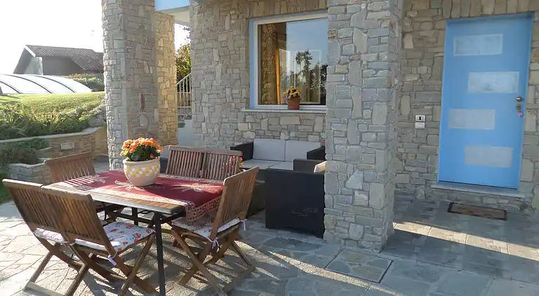 La Casa Blu Wohnung in Villa mit exklusiver Nutzung des