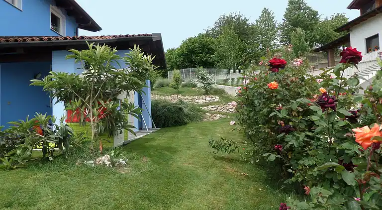 La Casa Blu Wohnung in Villa mit exklusiver Nutzung des