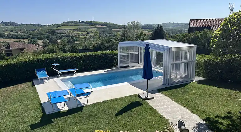 La Casa Blu Wohnung in Villa mit exklusiver Nutzung des