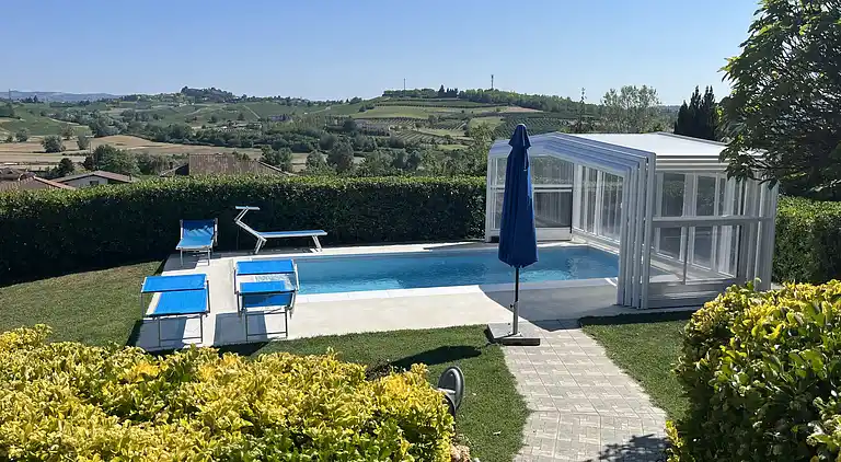 La Casa Blu Wohnung in Villa mit exklusiver Nutzung des