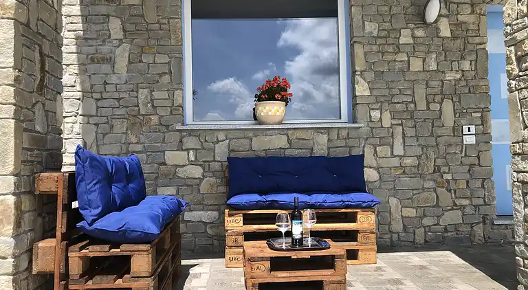 La Casa Blu Wohnung in Villa mit exklusiver Nutzung des