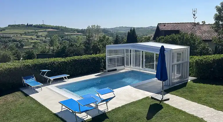 La Casa Blu Wohnung in Villa mit exklusiver Nutzung des