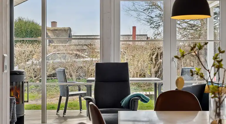 8 peroner feriebolig tæt på børnevenlig  strand 