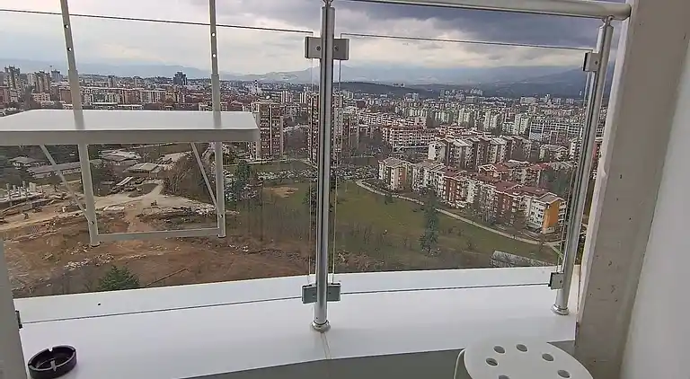 Eigentumswohnung im 19. Stock in Cevahir mit Pool und